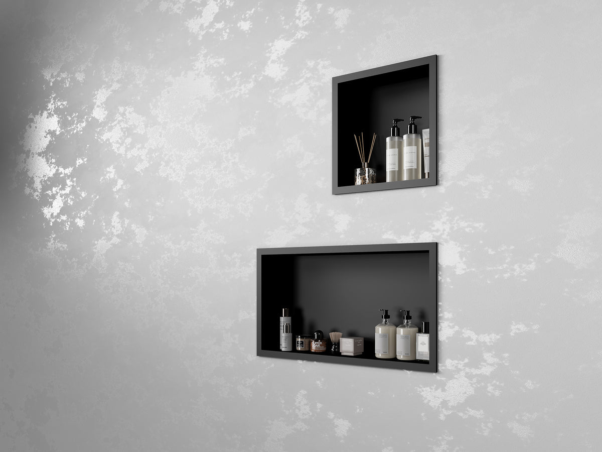 Black Shower Niche 300x300mm - product image 2