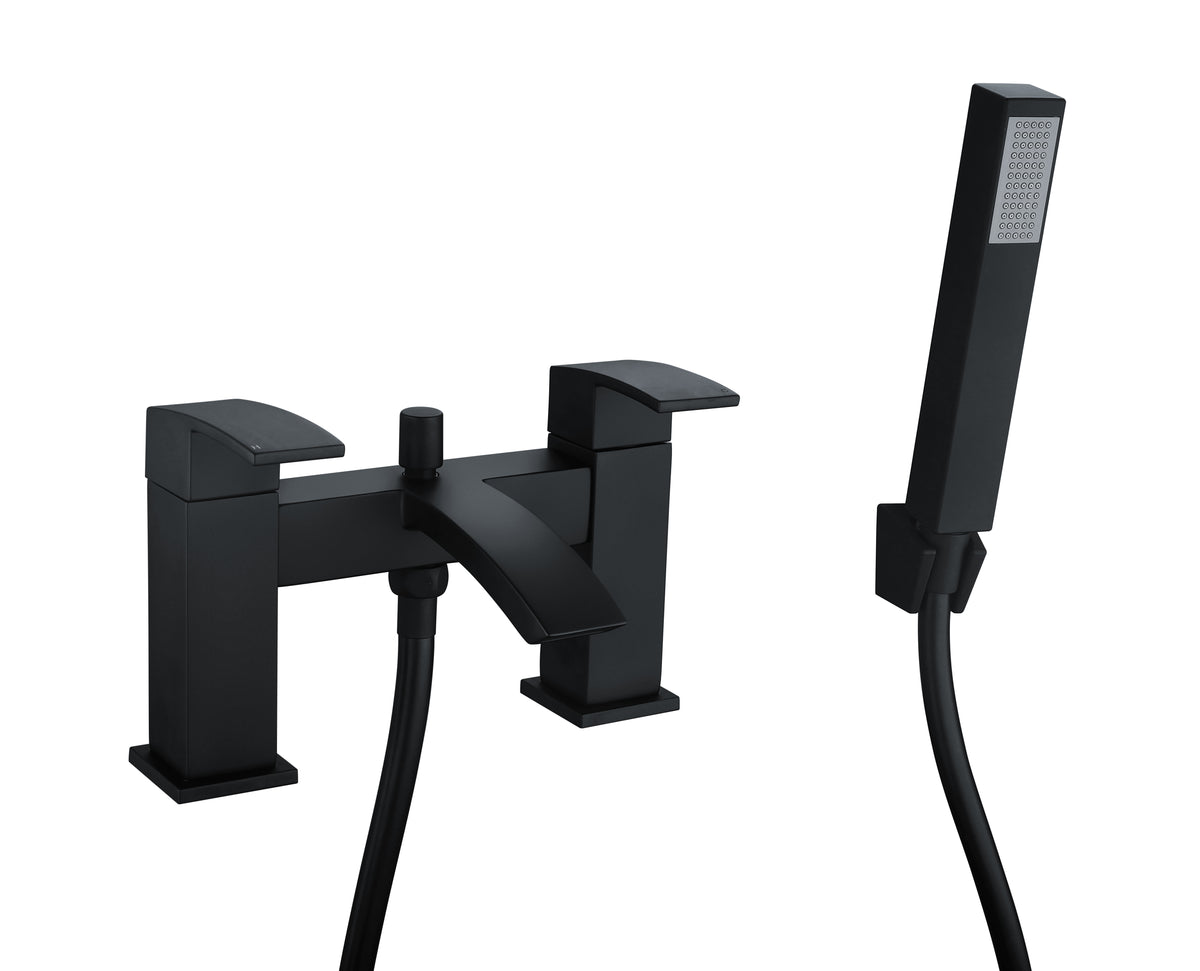Brecon Black Bath Shower Mixer Tap - Black - product image 2