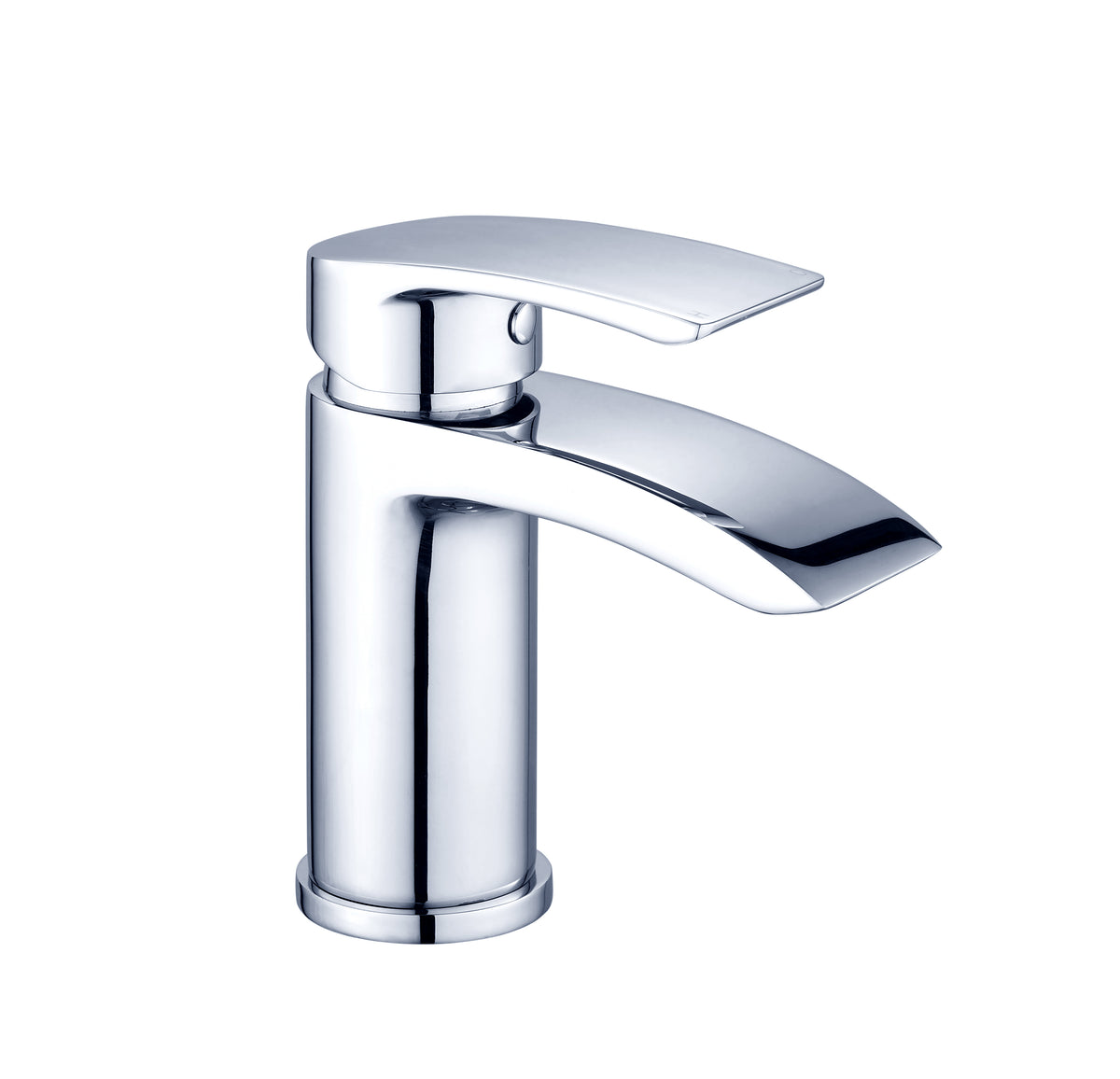Holyhead Modern Round Basin Mono & Waste - Chrome - product image 3