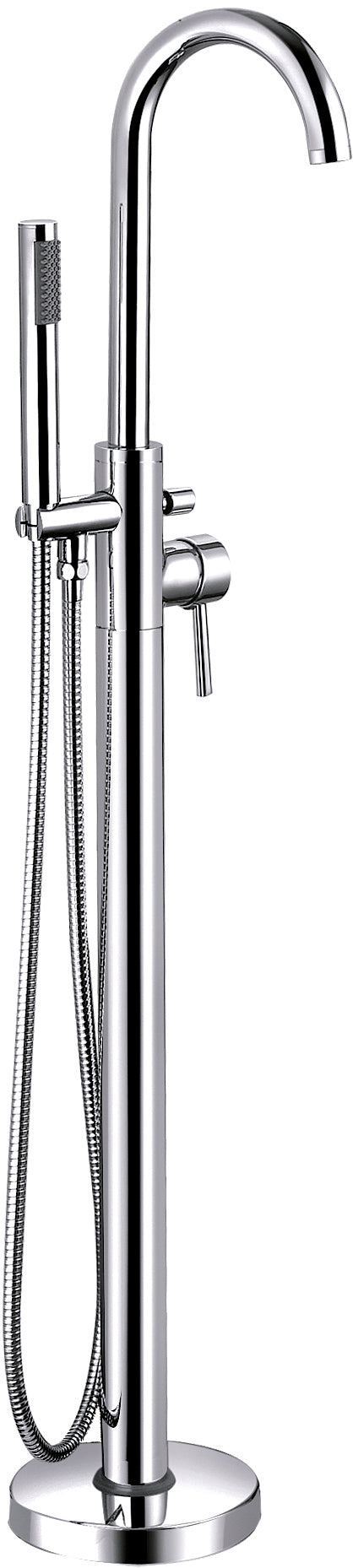 Harlech Floor Standing Bath Filler - Chrome - product image 2