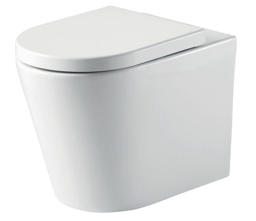 Ferrara Plus Rimless BTW D Shape Pan Seat & Fittings
