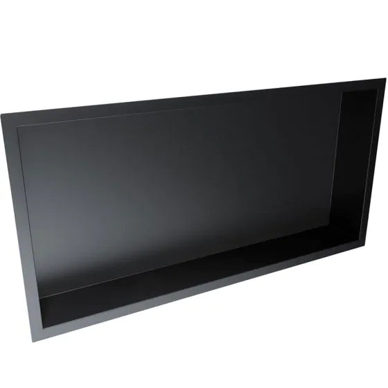 Black Shower Niche 600x300mm