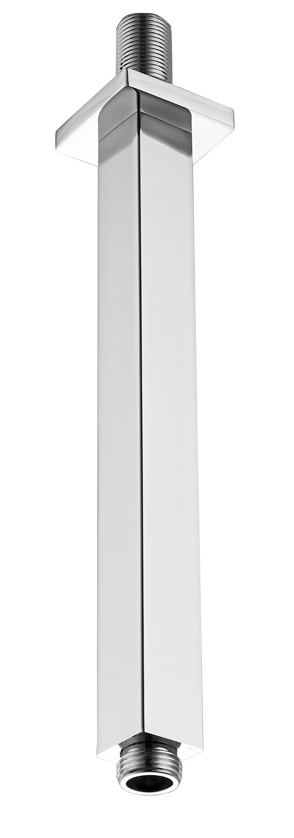 250mm Square Ceiling Arm - Chrome - product image 2