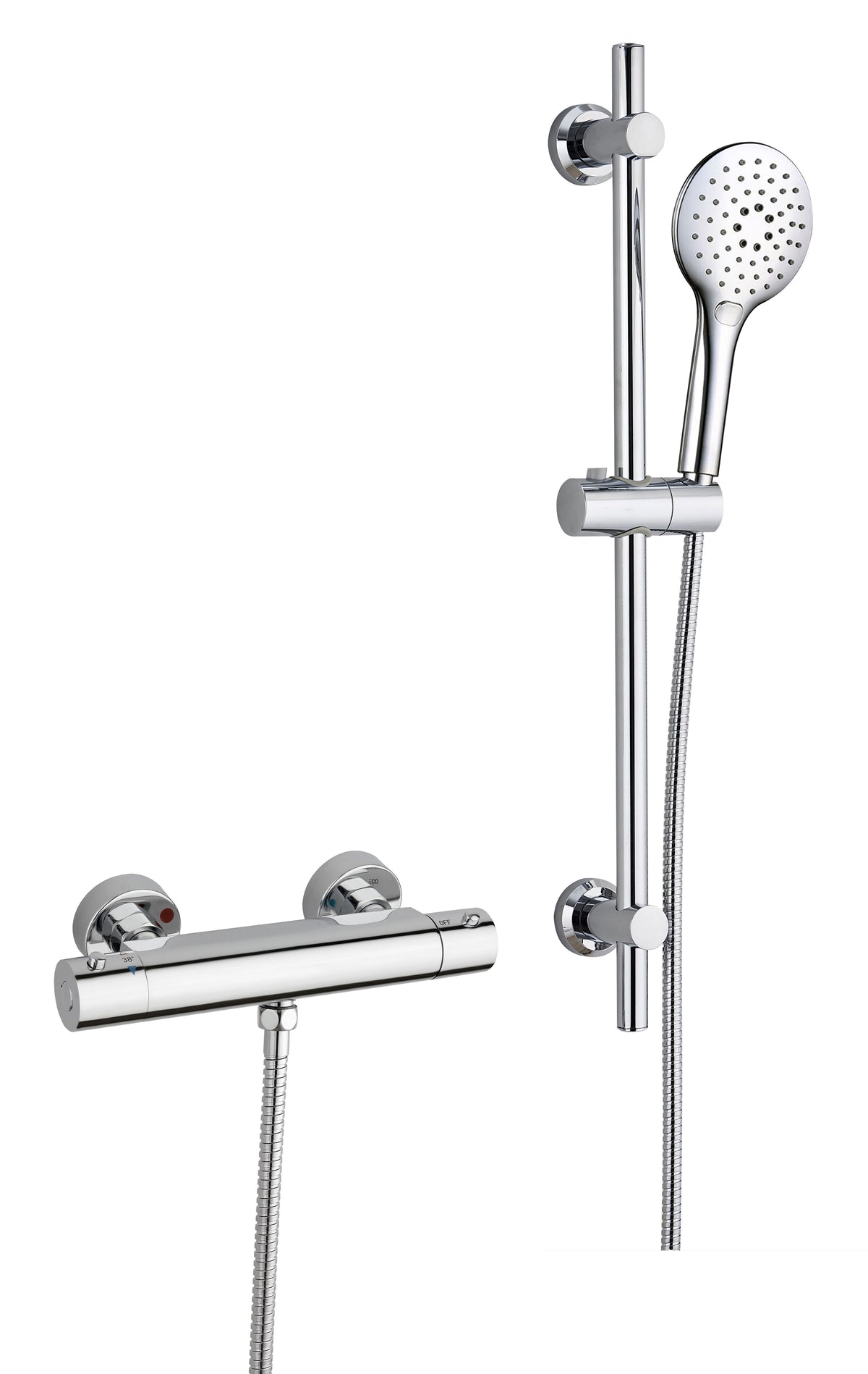 Snowdon Cool Touch Bar & Valve Kit - Chrome - product image 2
