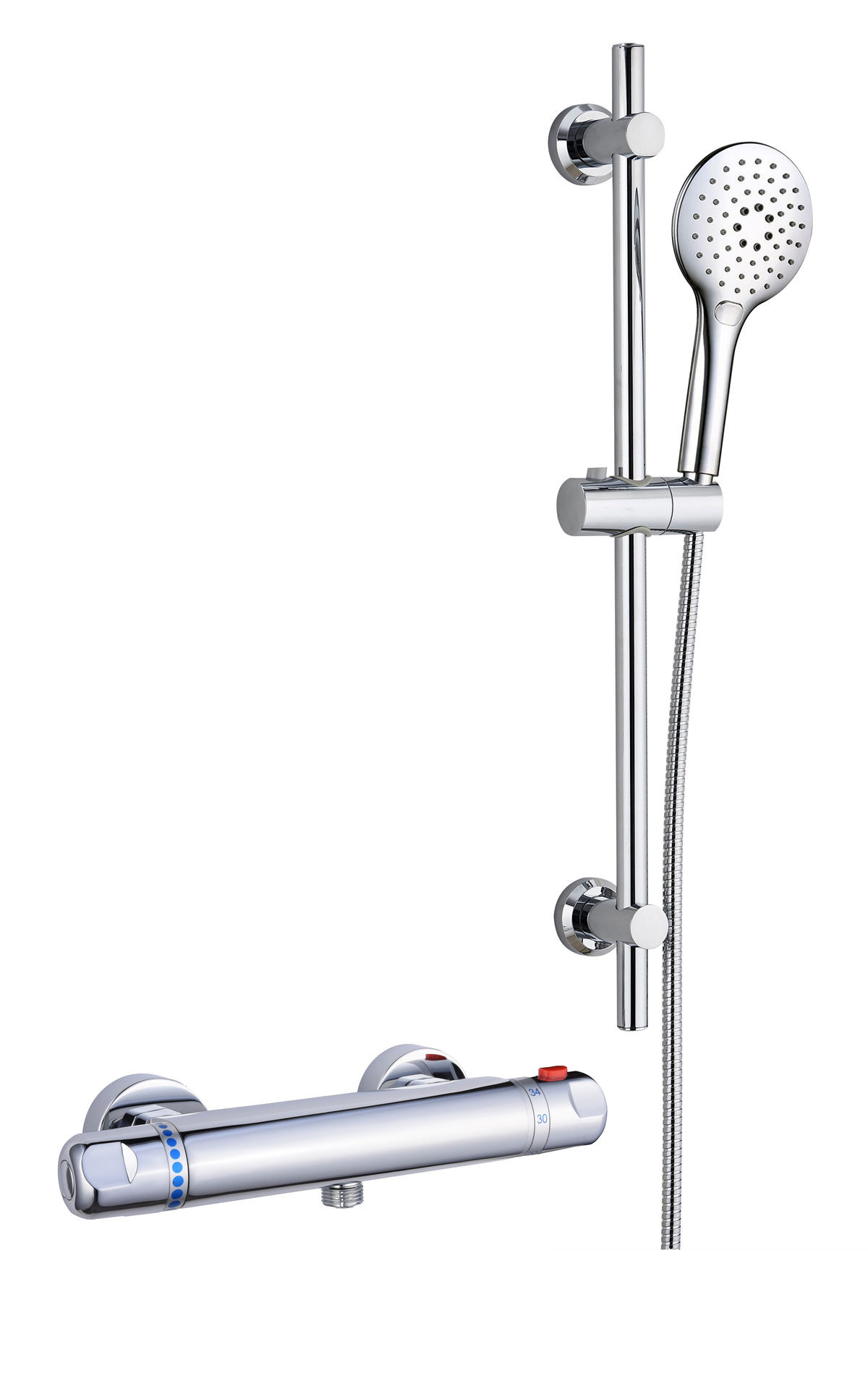 Bala Low Pressure High-Flow Riser Kit - Chrome - product image 2