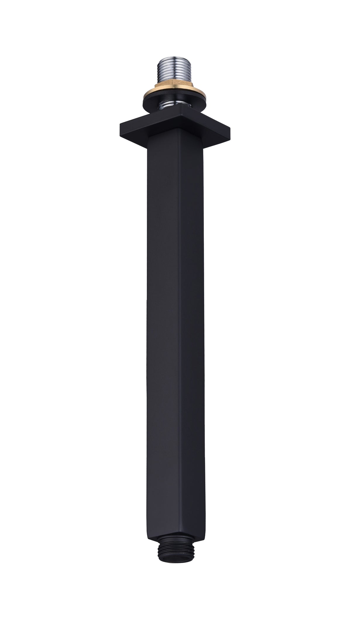 Black 250mm Square Ceiling Arm - Black - product image 2