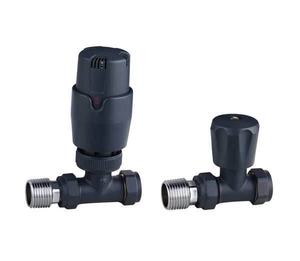 Straight TRV Twin Pack - Anthracite