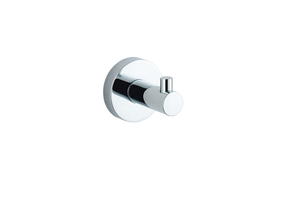 Melbourne Round Robe Hook - Chrome - product image 3