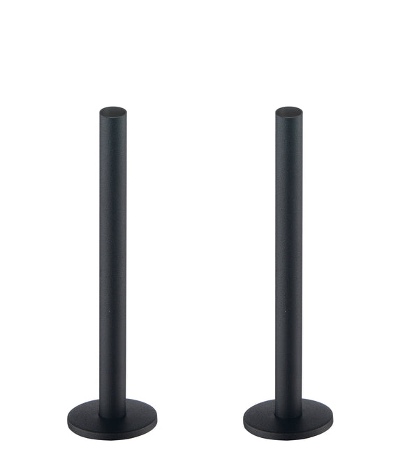 15mm pipe kits 180mm - Matte Black