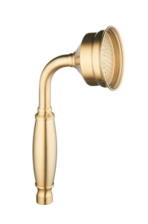 Beaumaris Modern Traditional Handset - Brushed Brass