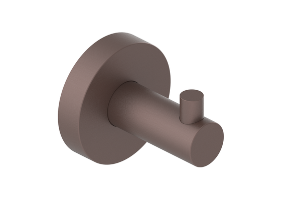 Melbourne Brushed Bronze Round Robe Hook