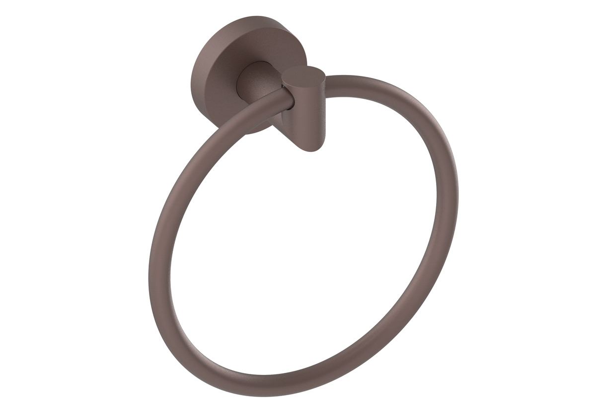 Melbourne Brushed Bronze Round Towel Ring - product image 3