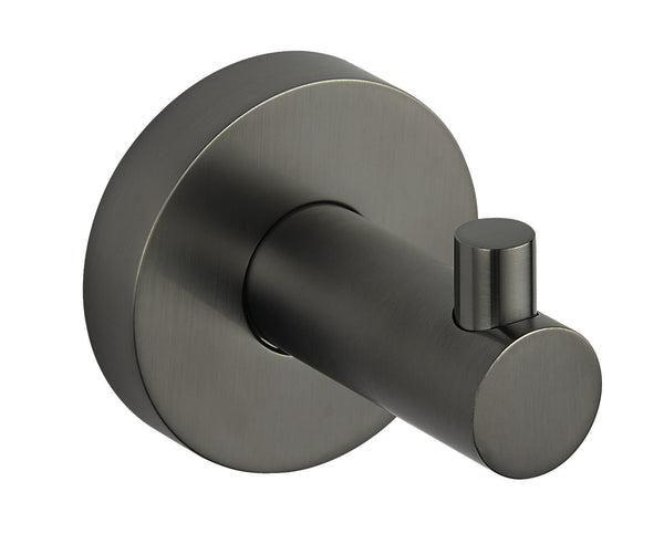 Melbourne Gunmetal Round Robe Hook