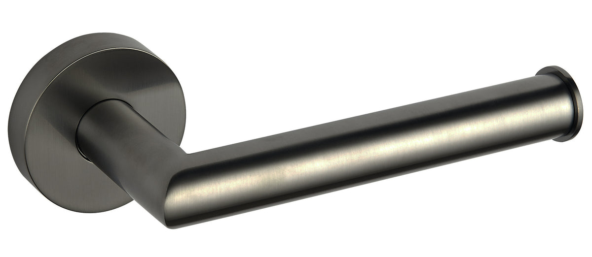 Melbourne Gunmetal Round Toilet Roll Holder