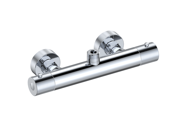 Menai Round Knurled Handle Chrome - product image 2