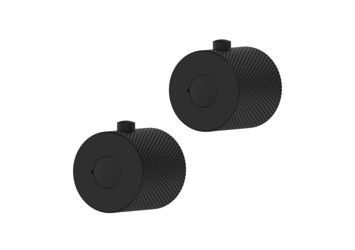 Menai Round Knurled Handle Black - product image 5