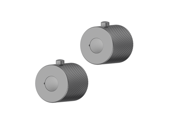 Menai Round Knurled Handle Gunmetal - product image 2