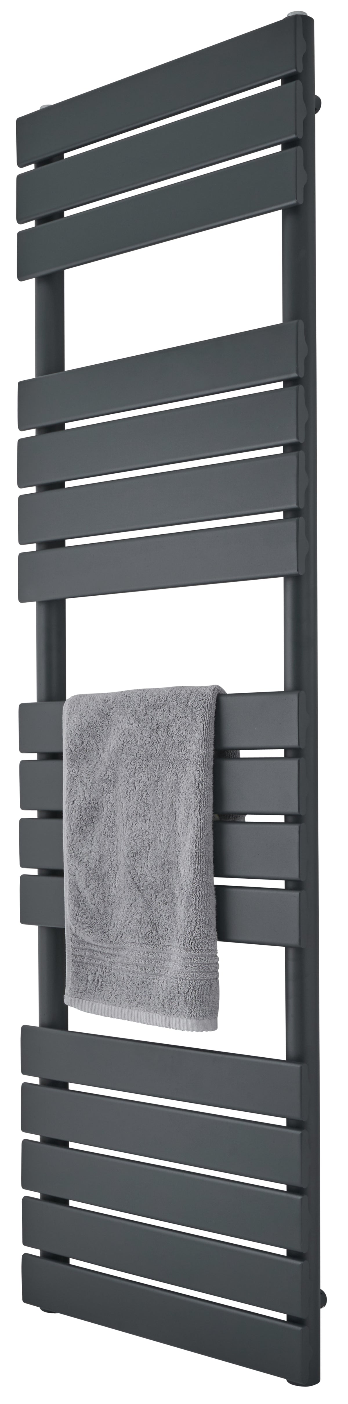 Queenstown Grey Designer Towel Radiator - 1600*450mm - product image 3