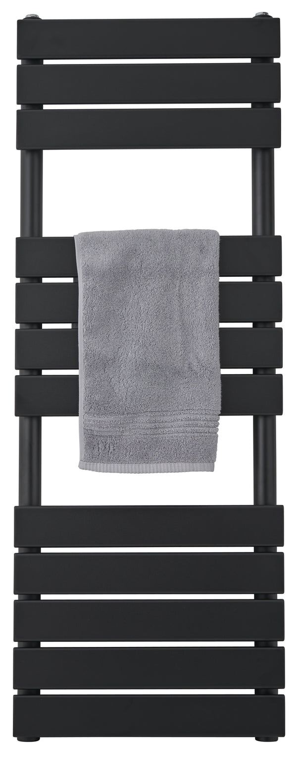 Queenstown Black Designer Towel Radiator - 1200*450mm - product image 2