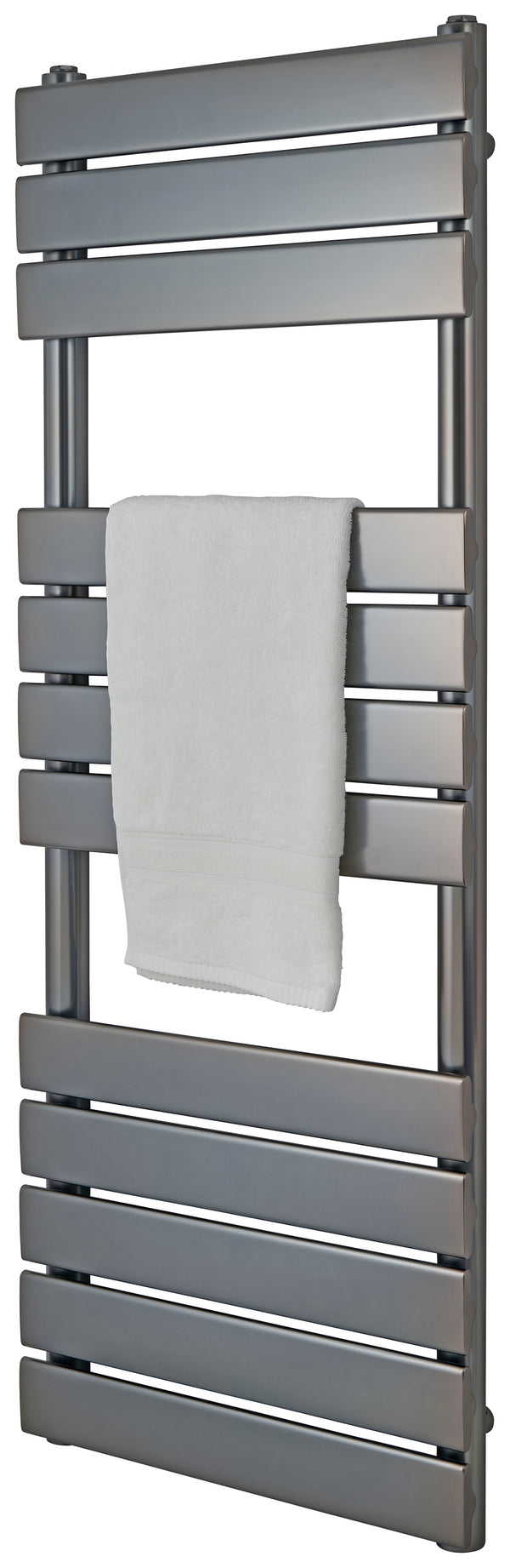 Queenstown Gun Metal Designer Towel Radiator - 1200*450mm