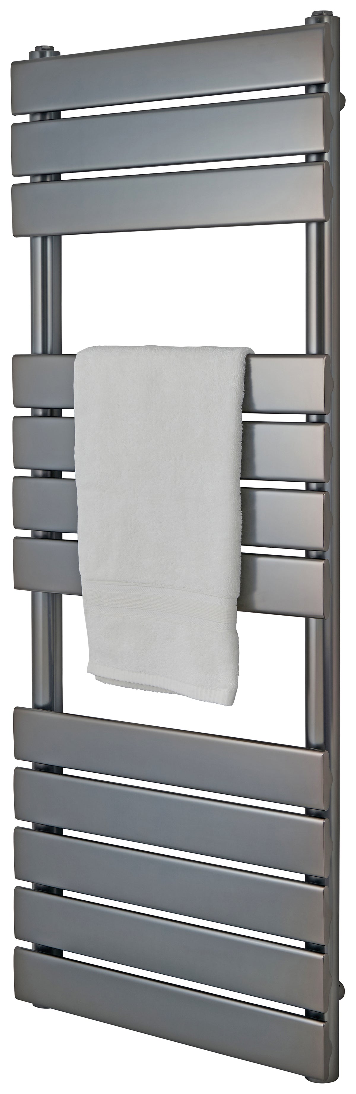 Queenstown Gun Metal Designer Towel Radiator - 1200*450mm