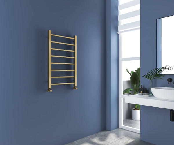Sanson Brushed Brass Ladder Rail - 800*500mm - product image 3