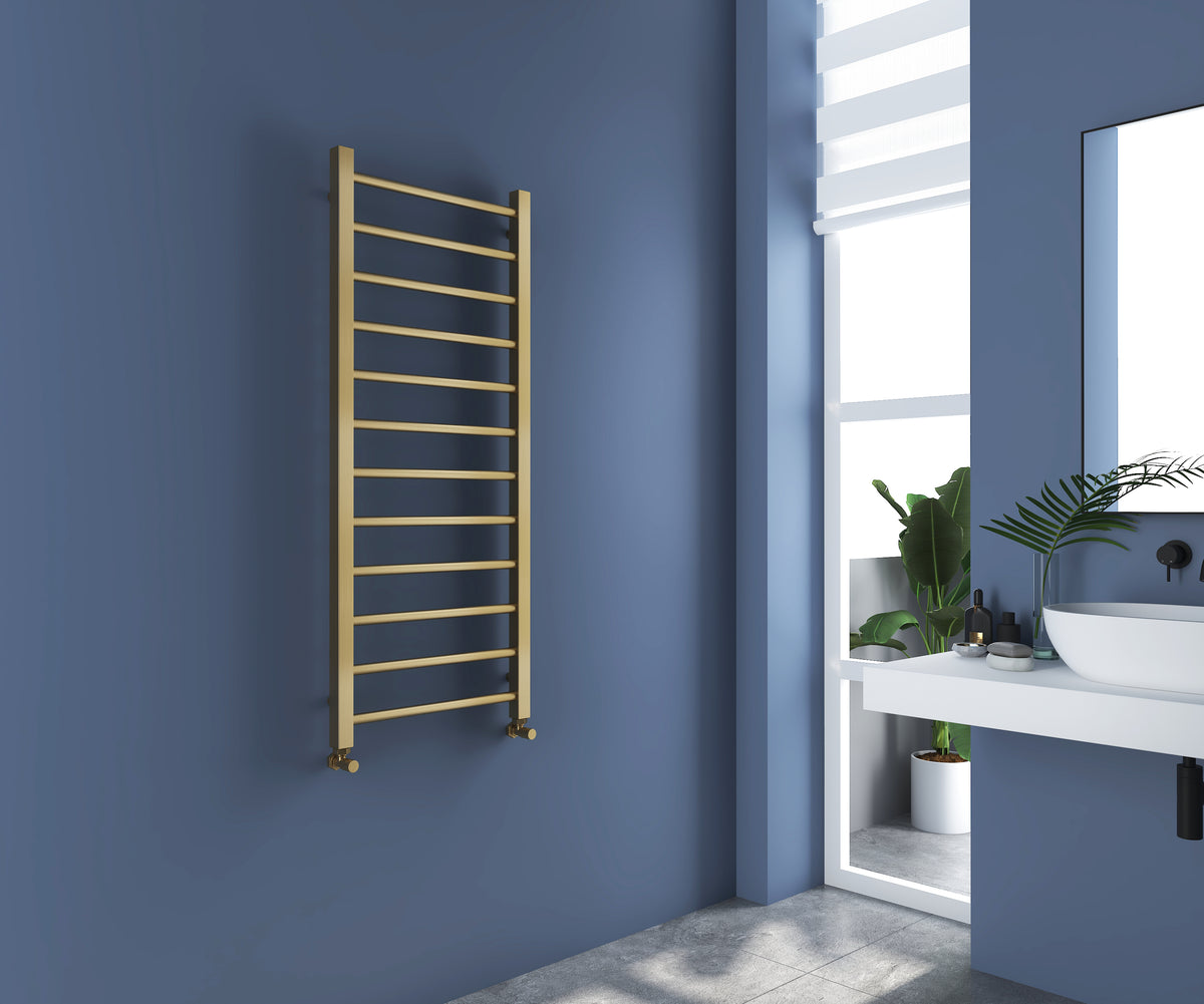 Sanson Brushed Brass Ladder Rail - 1200*500mm - product image 3