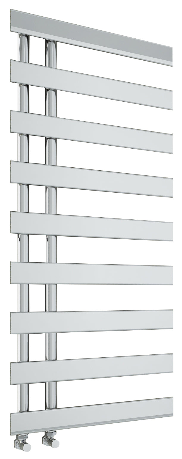 Milton Chrome Offset Towel Radiator - 1156*500mm