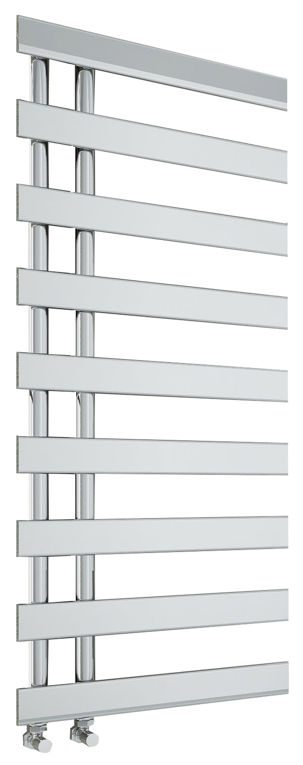 Milton Chrome Offset Towel Radiator - 1156*500mm