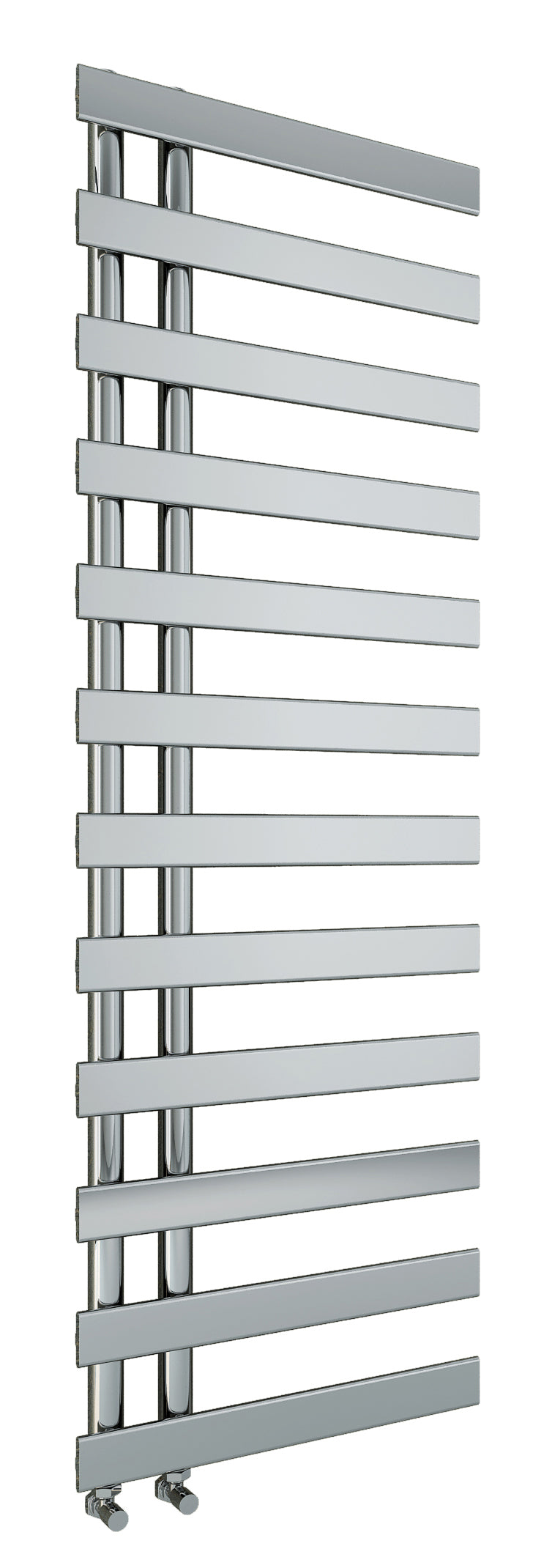 Milton Chrome Offset Towel Radiator - 1564*500mm