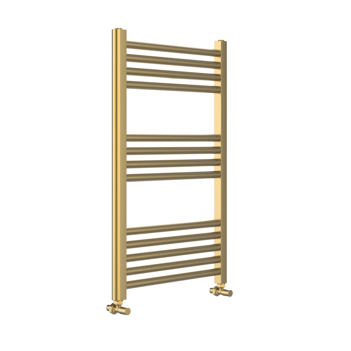 Omata 800x500mm Towel Rail - Brushed Brass - product image 2