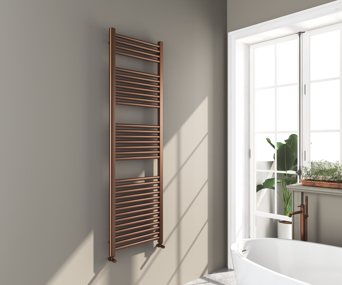Omata 1600x500mm Towel Rail - Brushed Bronze - product image 3