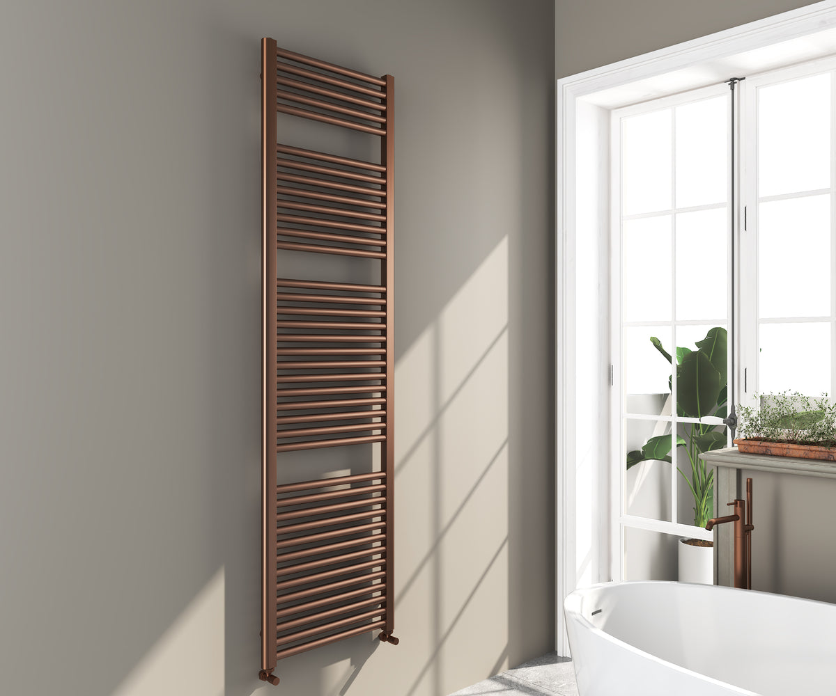 Omata 1800x500mm Towel Rail - Brushed Bronze - product image 2