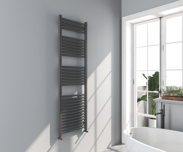 Omata 1600x500mm Towel Rail - Gunmetal
