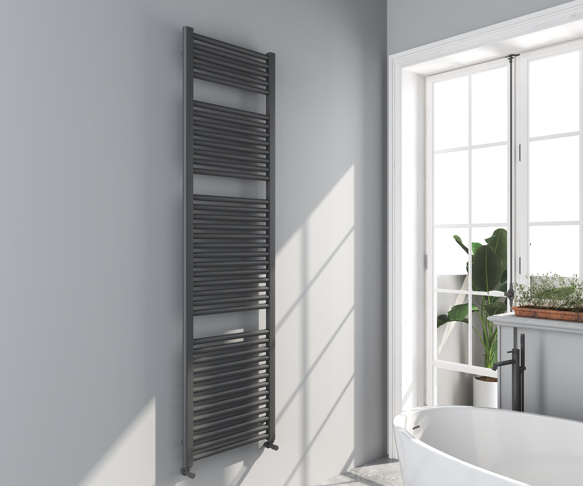 Omata 1800x500mm Towel Rail - Gunmetal