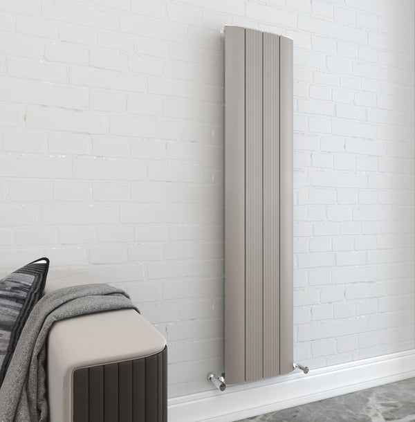 Taupo Aluminium Soft Coffee Radiator 1800x375mm - product image 2