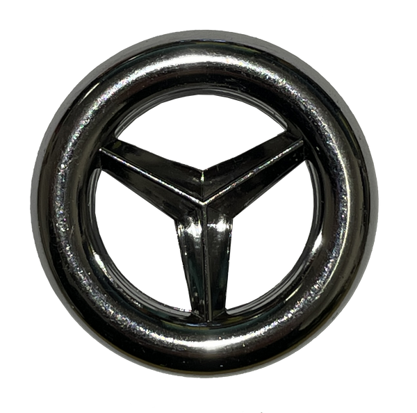 Round Chrome Overflow Cover - Fits 4063 4065 4067