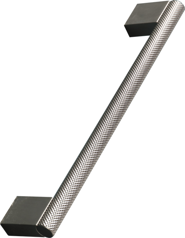 Knurled Straight Handle - Satin