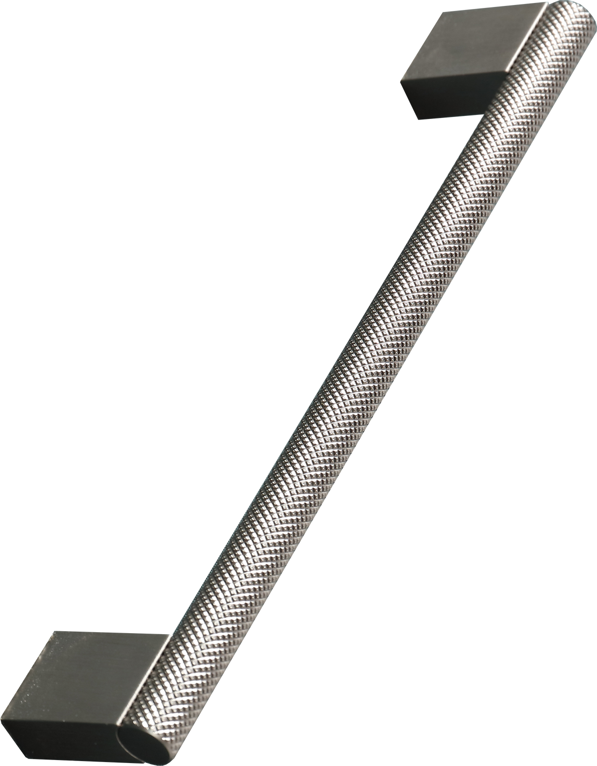 Knurled Straight Handle - Satin