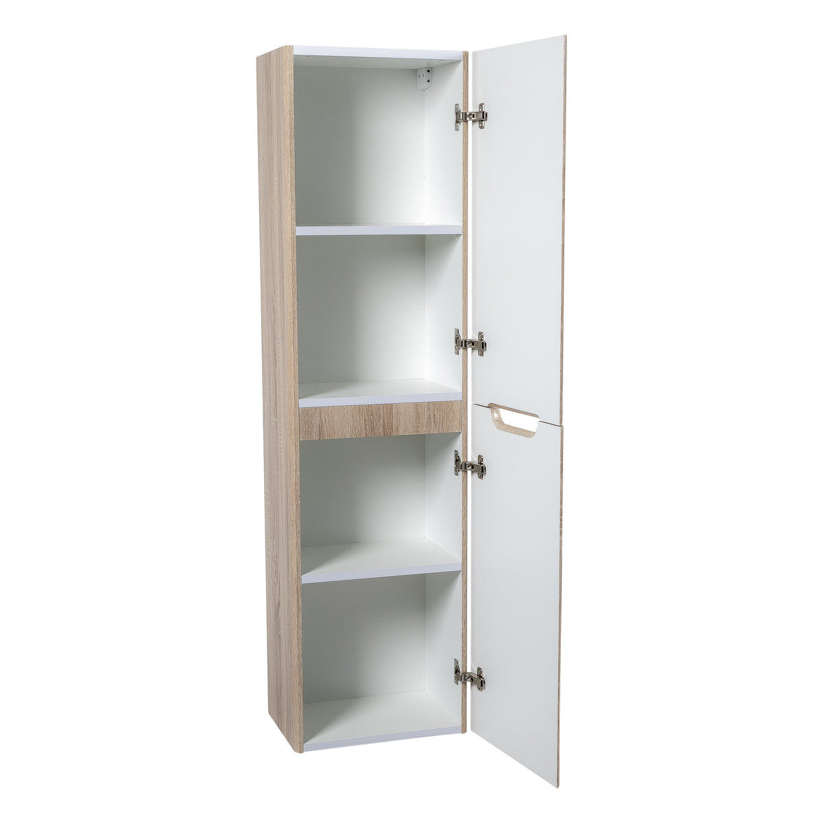 Monza 350mm Tall Boy Country Oak - Wall Hung
