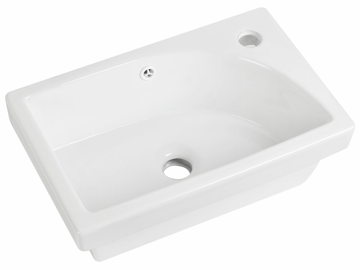 Flauto Mini 455mm Cloakroom Vanity Basin - product image 6