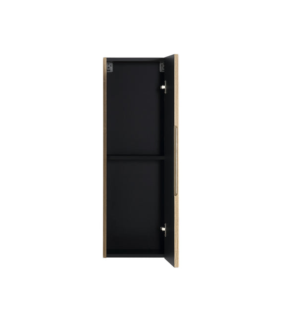 Flauto 900mm Wall Mounted Cabinet - Country Oak