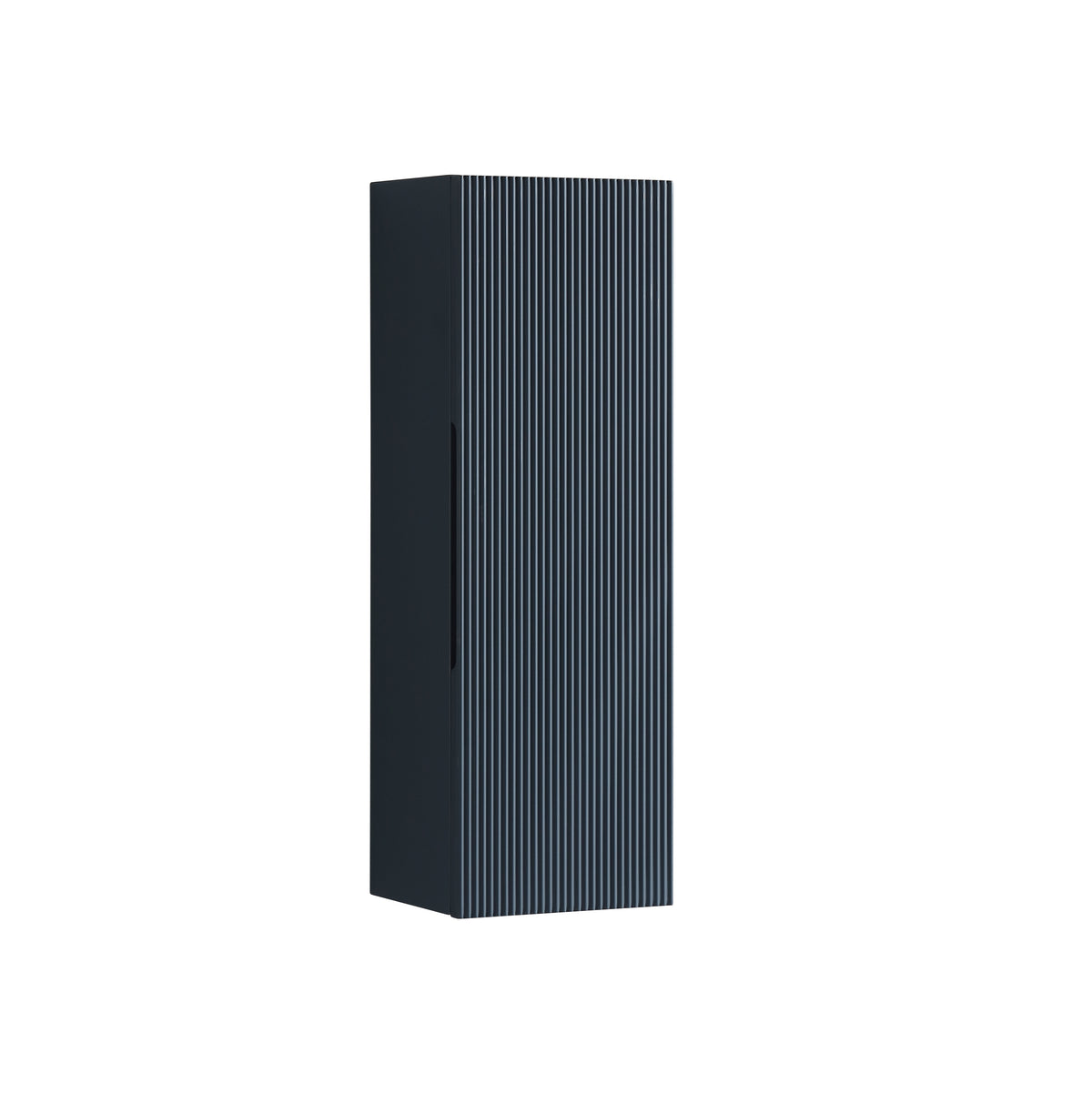 Flauto 900mm Wall Mounted Cabinet - Midnight Shadow