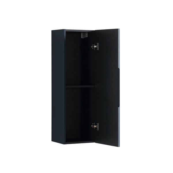 Flauto 900mm Wall Mounted Cabinet - Midnight Shadow