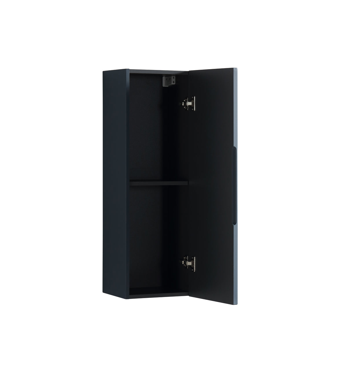 Piatta 900mm Wall Mounted Cabinet - Midnight Shadow