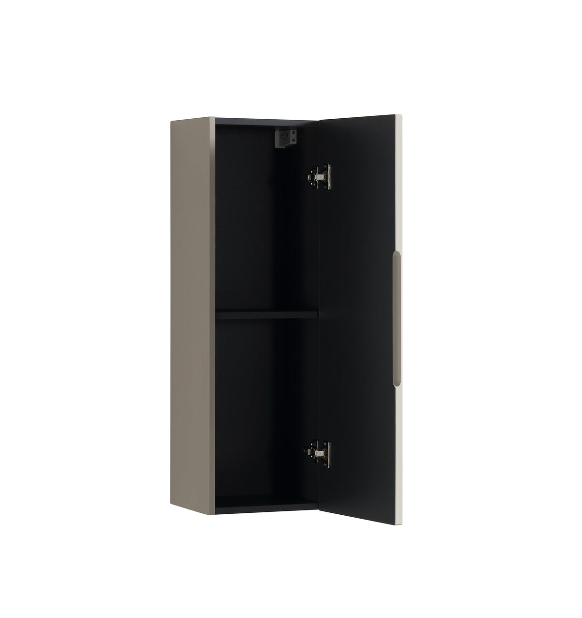 Piatta 900mm Wall Mounted Cabinet - Soft Coffee