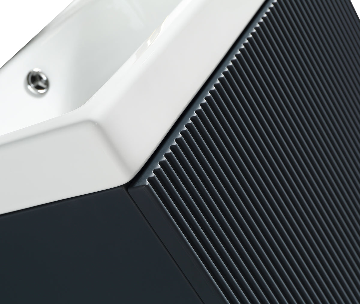 Flauto Mini 450mm W/H Cloakroom Vanity & Basin -Midnight Shadow