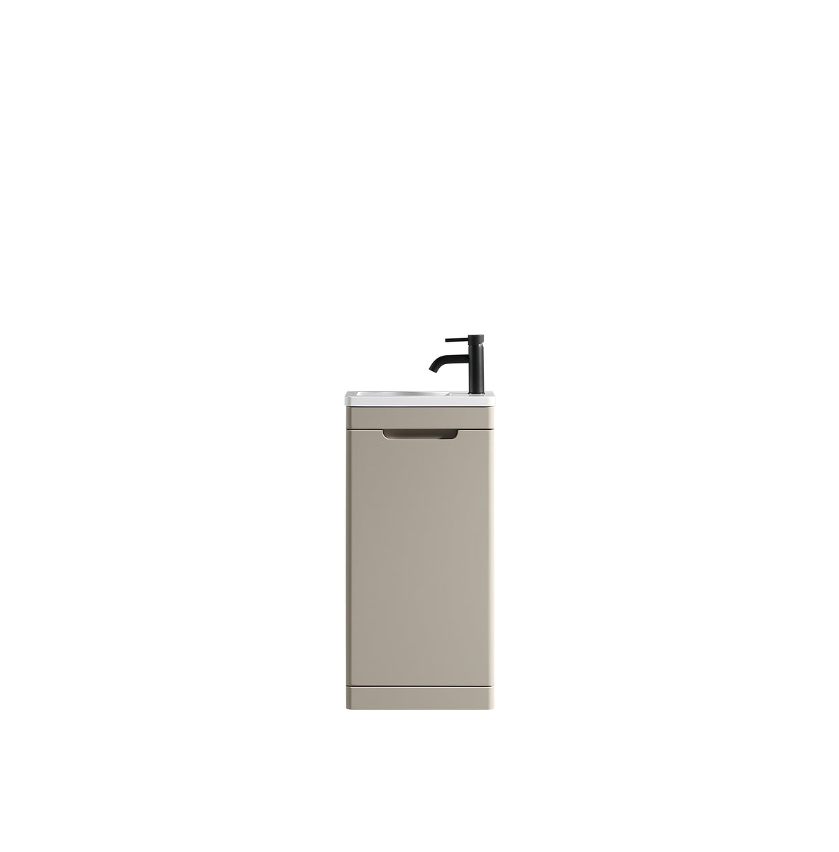 Acerra 400mm Cloakroom Vanit & Basiny - Soft Coffee