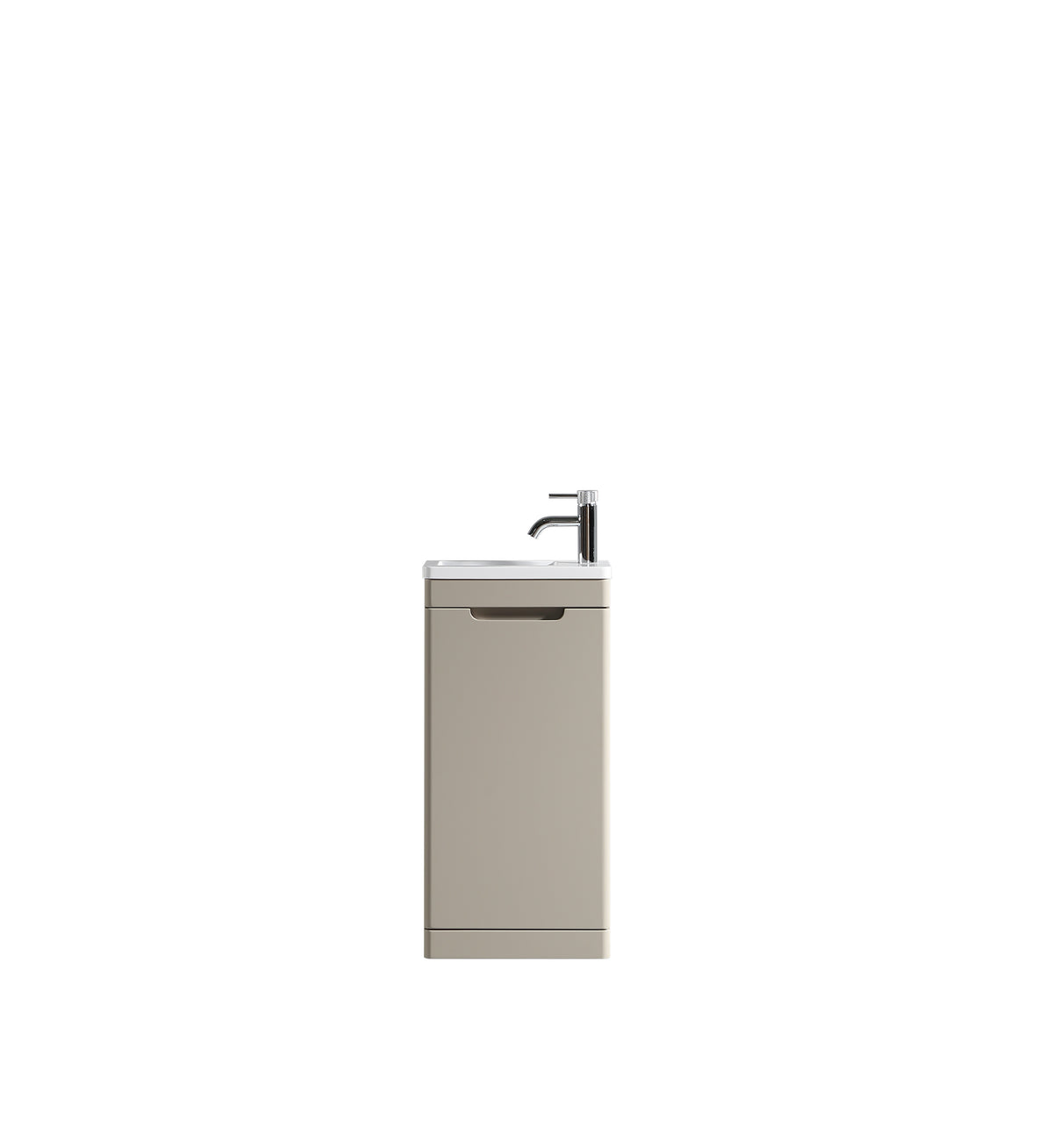 Acerra 400mm Cloakroom Vanit & Basiny - Soft Coffee