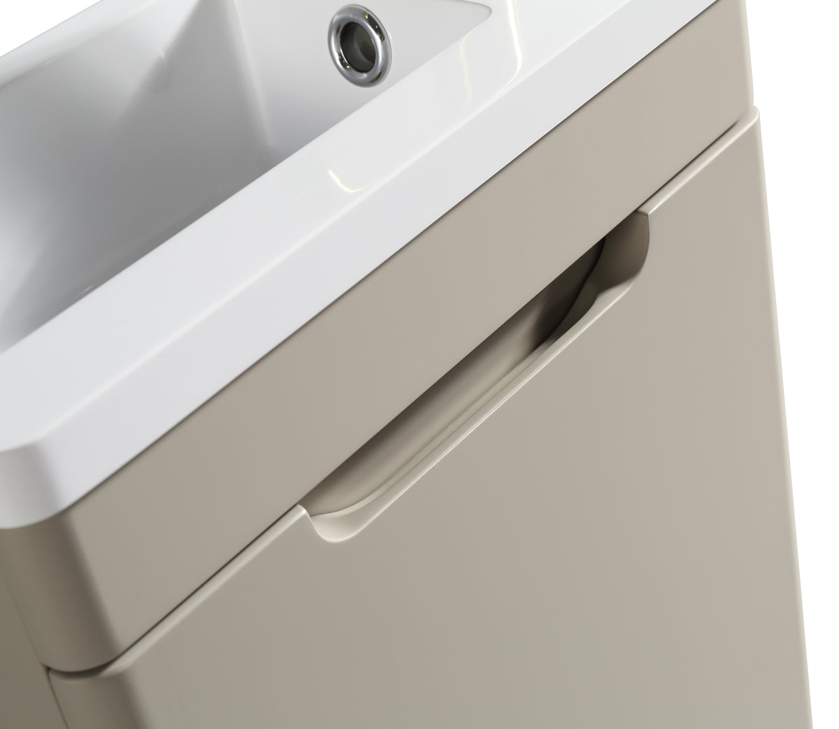 Acerra 400mm Cloakroom Vanit & Basiny - Soft Coffee